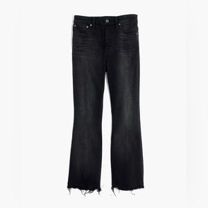 Madewell curvy cali Demi boot jean in Berkeley black (size 24P)